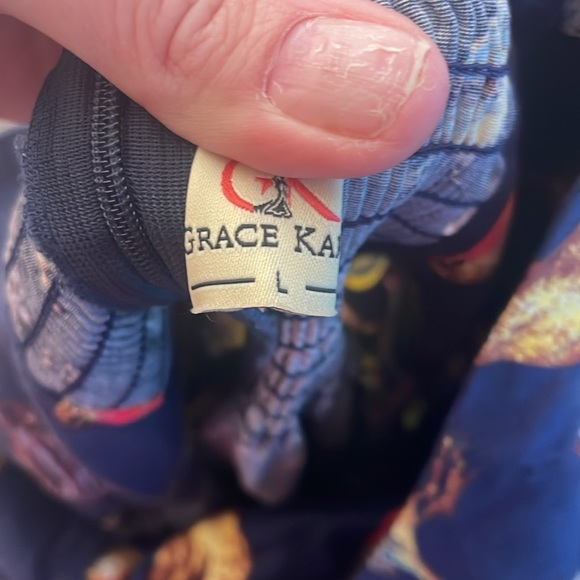 Grace Karin large bird halter dress - Picture 7 of 8